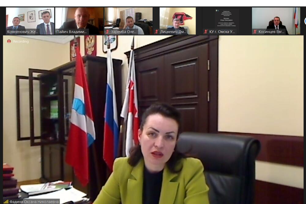 Održan online sastanak, Foto: Opština Tivat