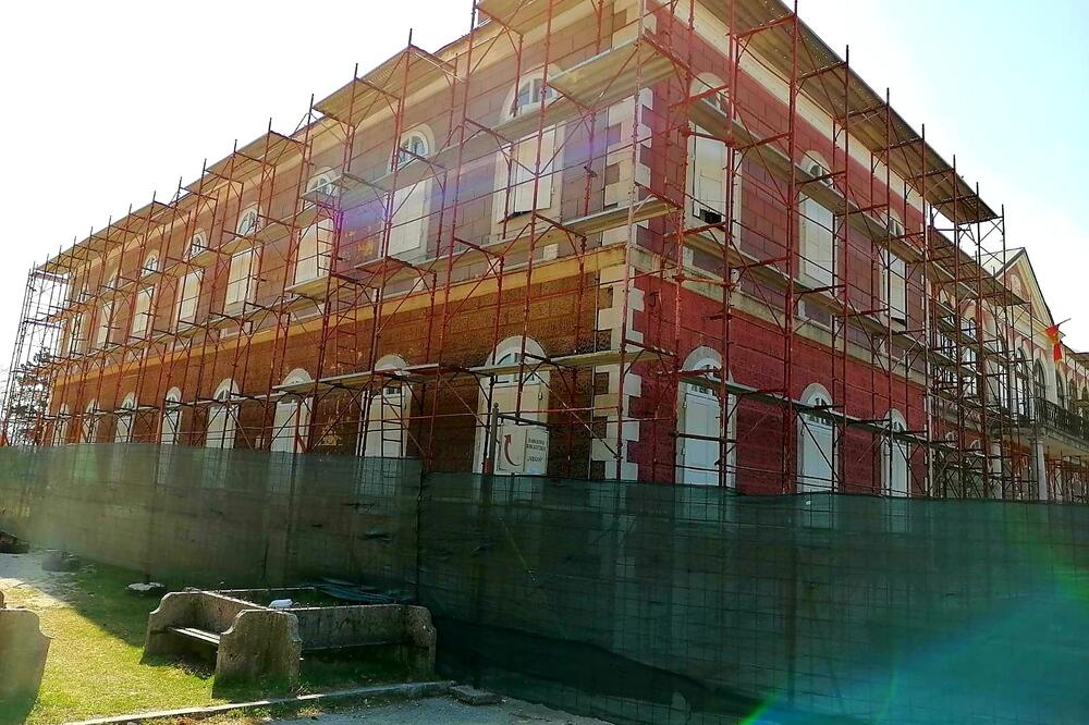 Radovi u toku: Dvorac kralja Nikole, Foto: Privatna arhiva