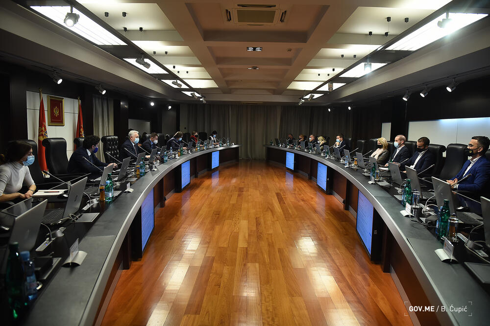 Sa sjednice Vlade, Foto: Vlada Crne Gore