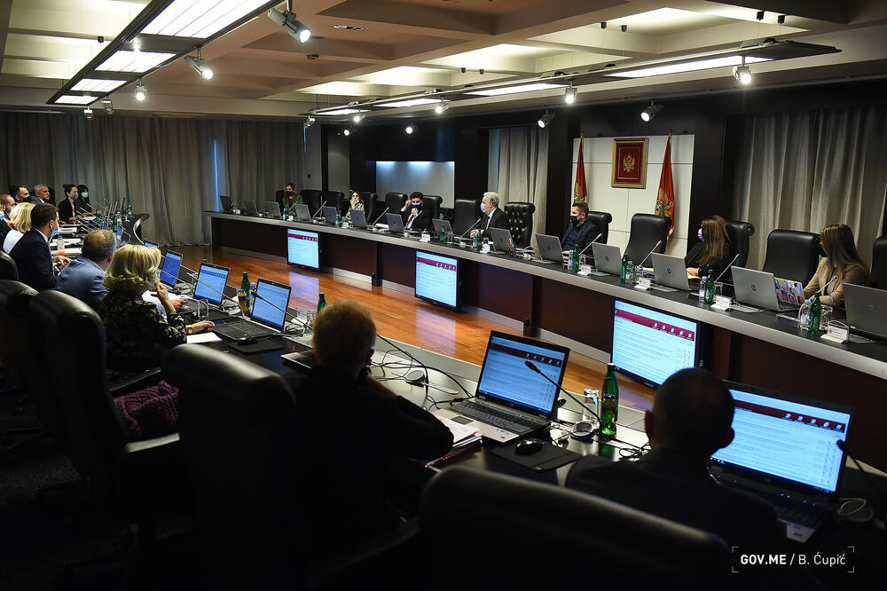 Sa sjednice, Foto: Vlada Crne Gore