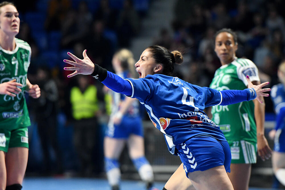 Jovanka Radičević na meču sa Đerom 1. marta prošle godine, Foto: Savo Prelević