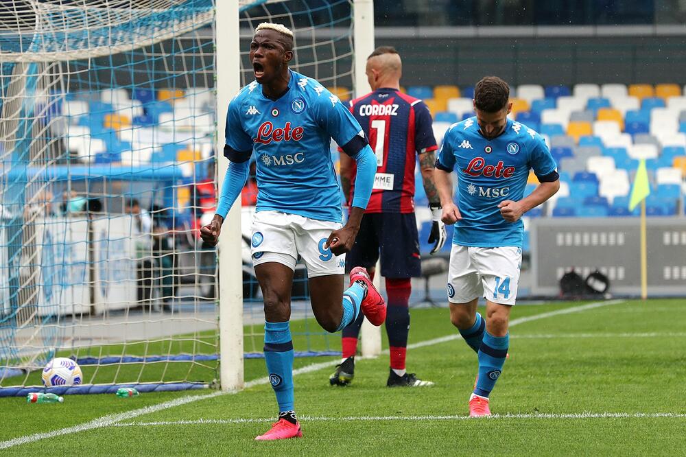 Strijelac za Napoli: Viktor Osimen, Foto: Twitter