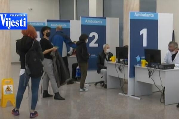 Građani Podgorice zadovoljni organizacijom procesa vakcinizacije