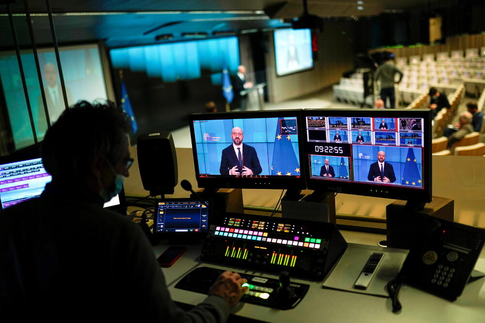 Onlajn konferencija za novinare predsjednika Evropskog savjeta i direktora SZO