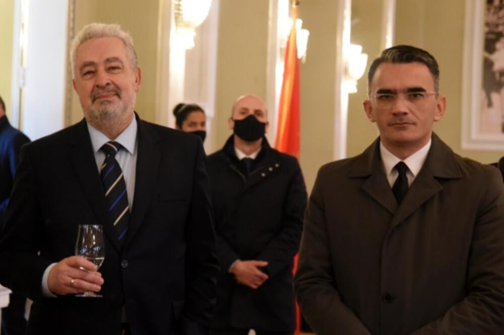 Krivokapić i Leposavić, Foto: Boris Pejović