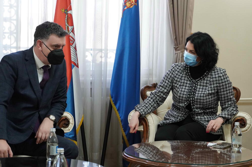 Komnenović i Sotirovski, Foto: Opština Tivat