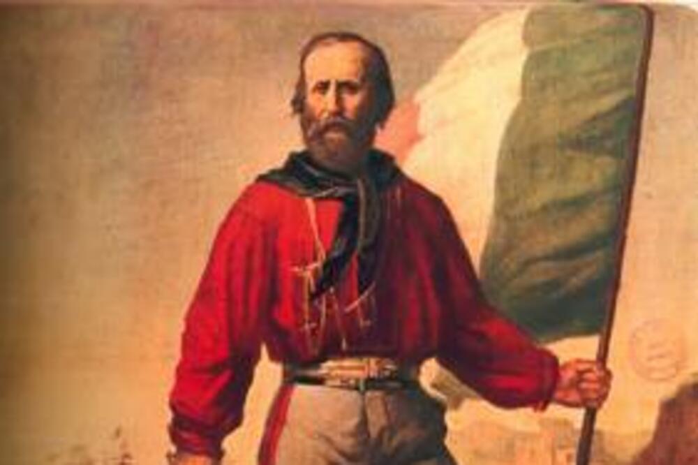 Garibaldi sa italijanskom zastavom, Foto: Wikipedia