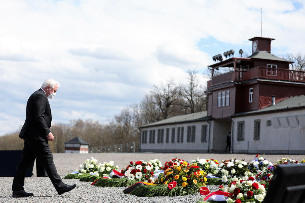 Štajnmajer položio vijenac, Foto: REUTERS