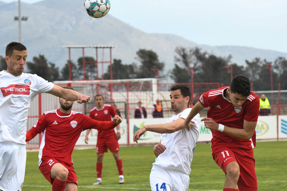 Nije bilo golova na meču OFK Titograd - Rudar, Foto: Savo Prelević