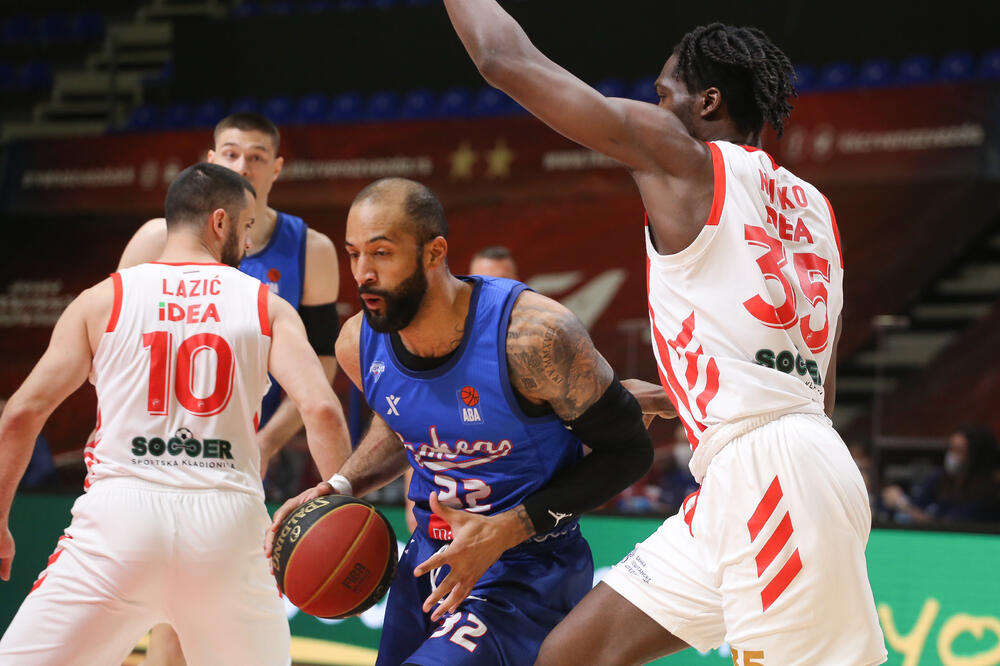 Zvezda je uspjela da zatvori reket u finišu, Foto: Aba-liga.com