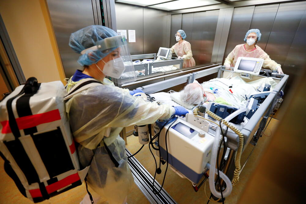 Detalj sa intenzivne njege u jednoj bolnici u Berlinu, Foto: Reuters