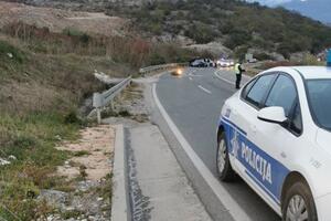 Motociklista poginuo u udesu na putu Podgorica - Cetinje