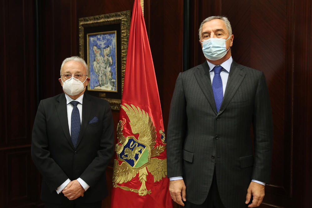 Trpkoski i Đukanović, Foto: Kabinet predsjednika