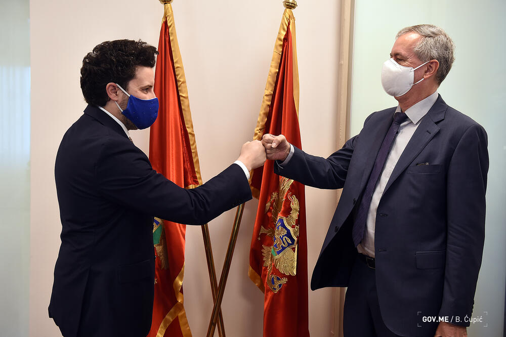 Abazović i Adam, Foto: Vlada Crne Gore