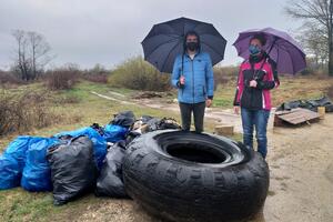 Volonteri na dvije lokacije u Nikšiću očistili smeće, desetine...