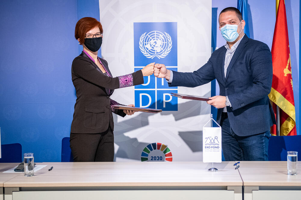 Gašparikova i Martinović, Foto: UNDP