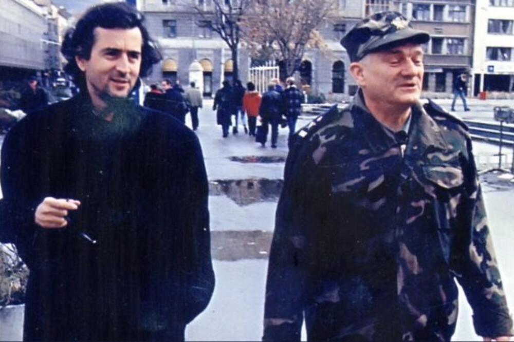 Bernar Levi i genaral Divjak u ratnom Sarajevu, Foto: N1
