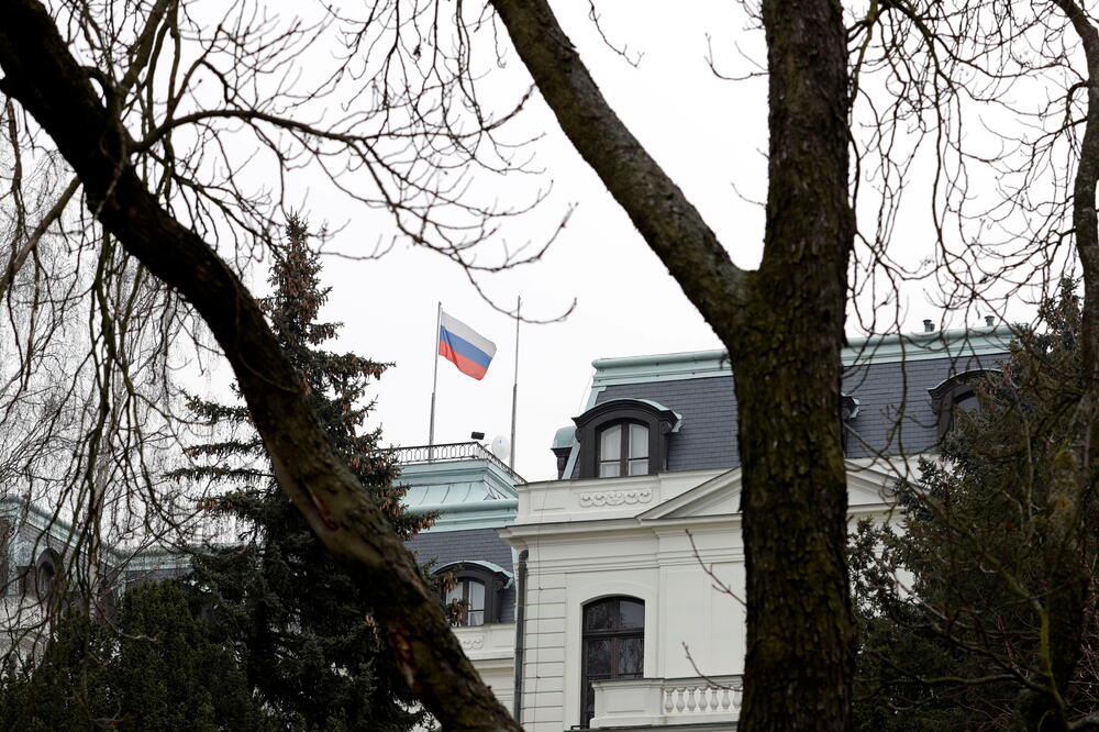 Ambasada Rusije u Pragu, Foto: Reuters