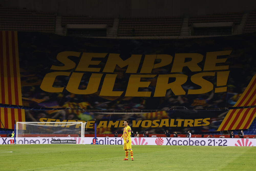 Mesi na finalnom meču, Foto: Reuters