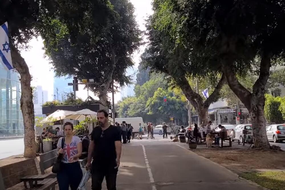 Sa ulica Tel Aviva, Foto: Screenshot/Youtube