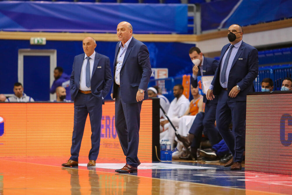 Mihailo i Đorđije Pavićević na današnoj utakmici, Foto: KK Mornar/Media Pro