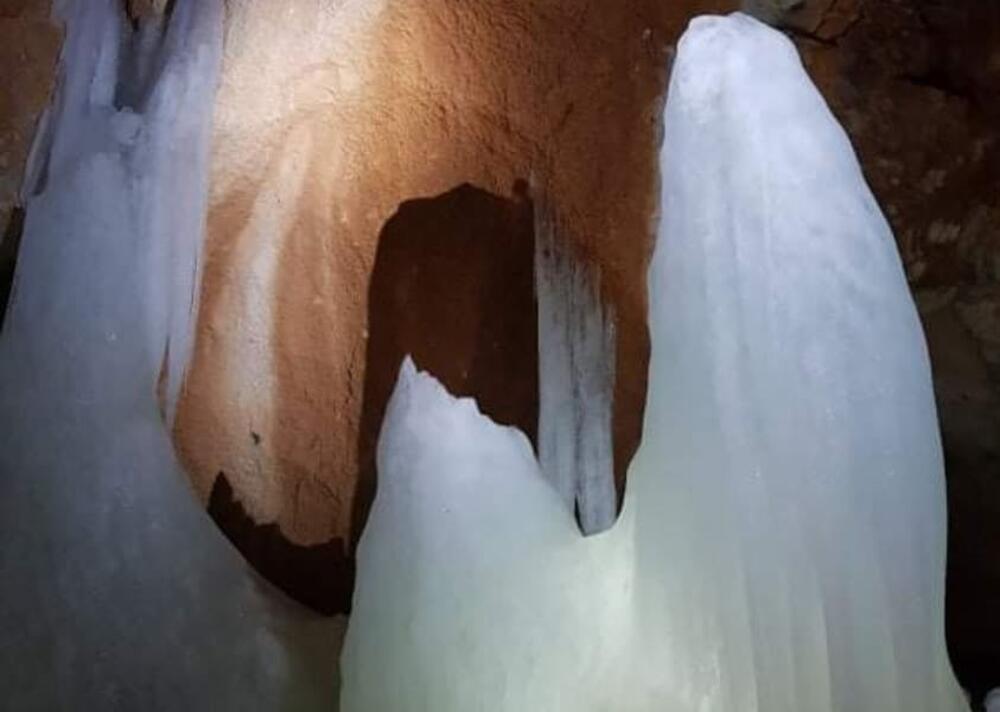Đokova ledenica: Detalj iz pećine