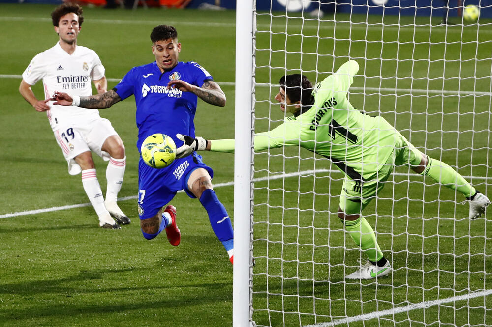 Kurtoa je najzaslužniji za novi bod Reala, Foto: REUTERS