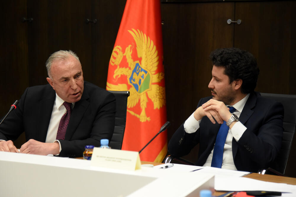 Stanković i Abazović, Foto: Boris Pejović