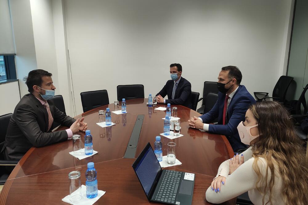 Milatović na sastanku, Foto: Ministarstvo ekonomskog razvoja