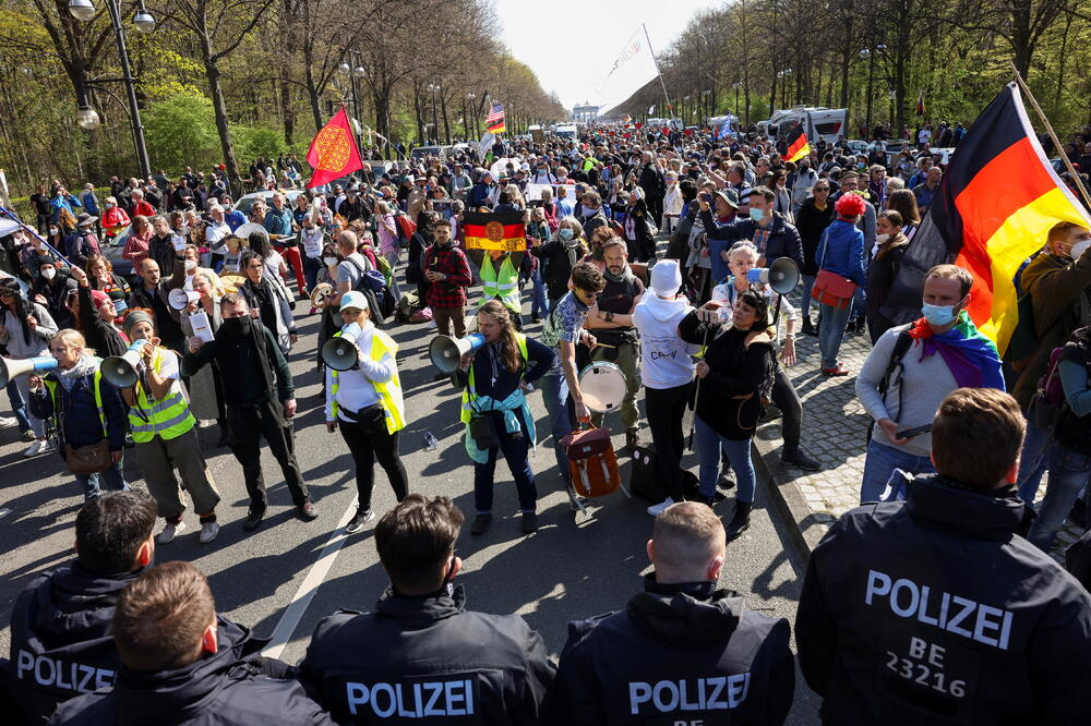Protest u Njemačkoj, Foto: Reuters