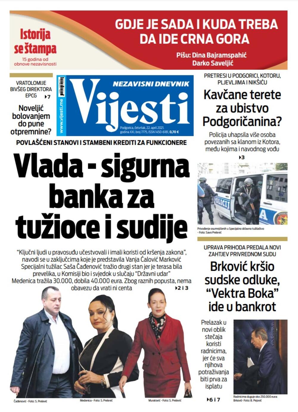 Foto: naslovna strana