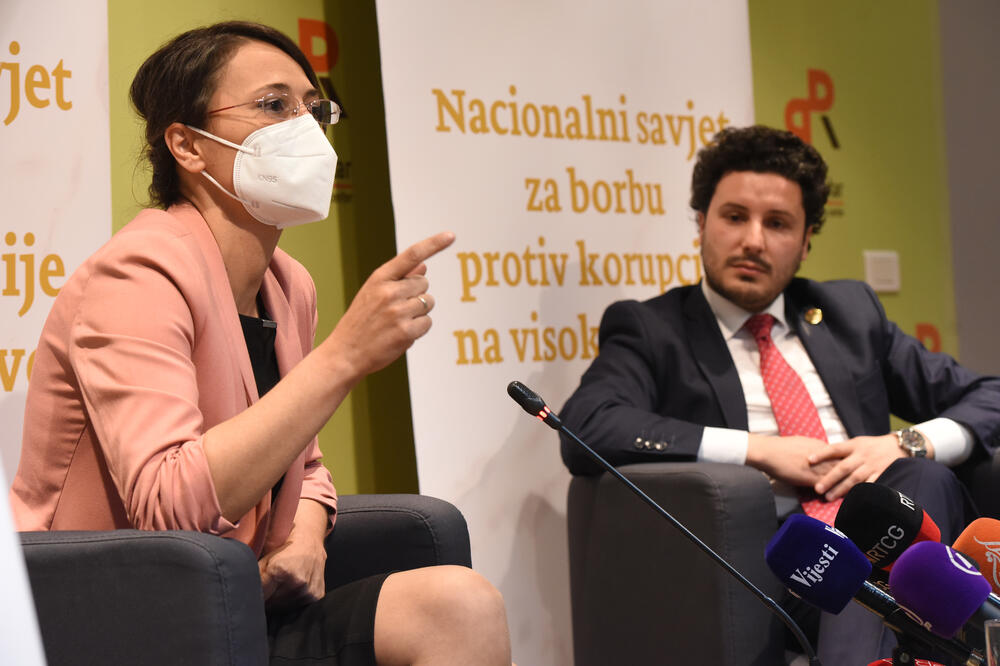 Ćalović Marković i Abazović, Foto: Savo Prelević