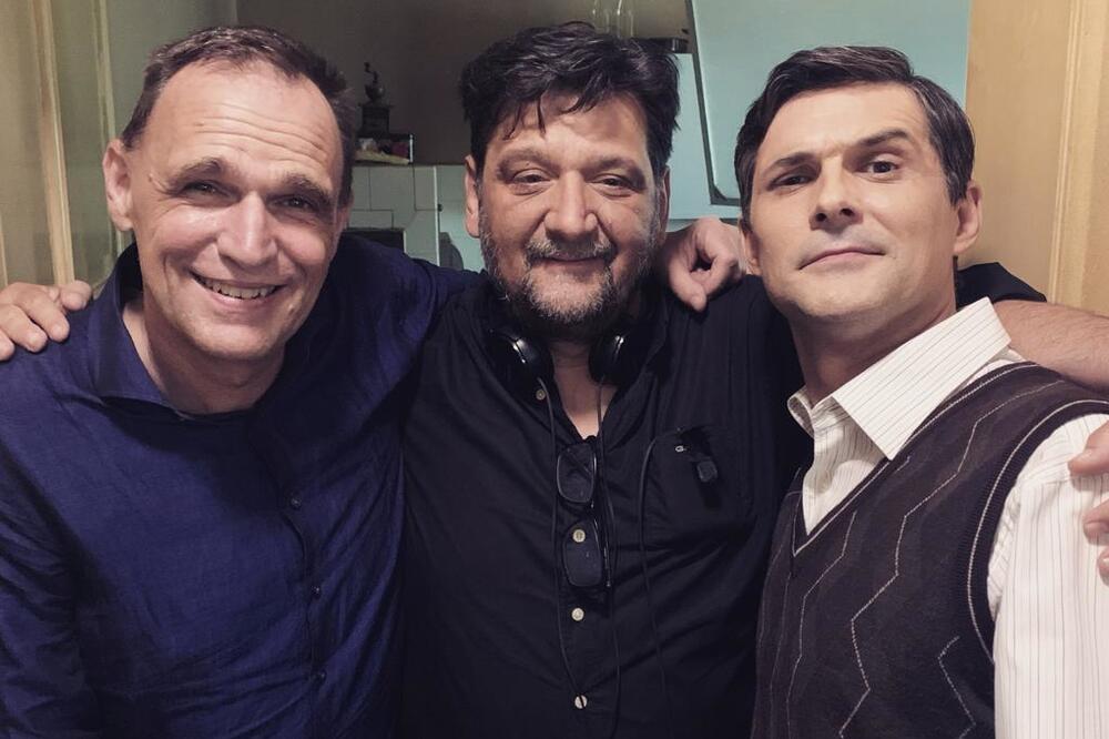 Vinko Brešan, Albino Uršić, Živko Anočić, Foto: Privatna arhiva