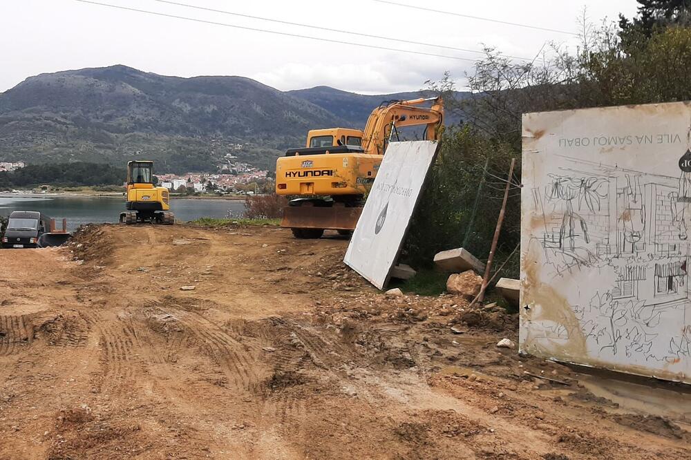 Ulaz na nelegalno gradilište "Kalardovo plusa", Foto: Siniša Luković