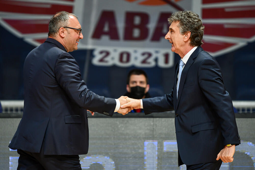 Dragan Jakovljević i Nenad Trajković, Foto: ABA liga/Dragana Stjepanović