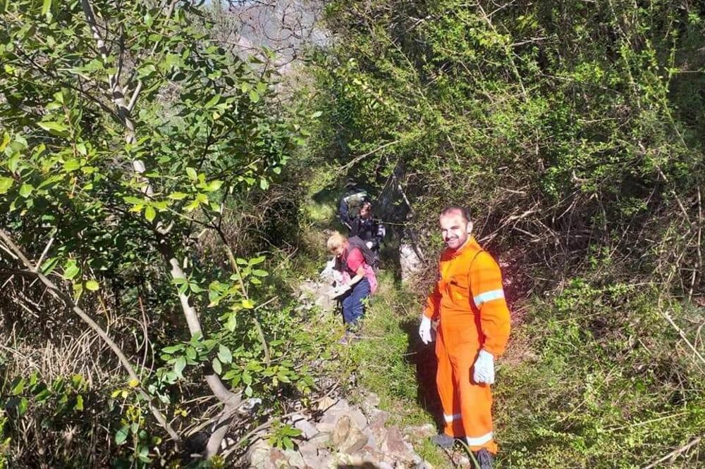 Akcija čišćenja, Foto: DVD Tivat