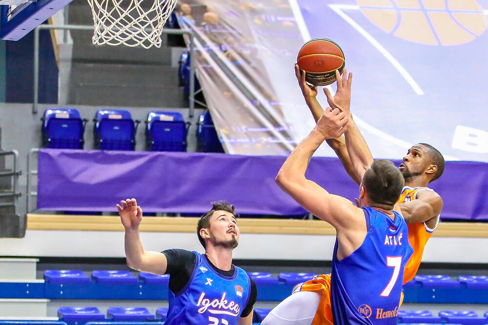 Nidam na prvoj utakmici s Igokeom, Foto: KK Mornar/Media Pro