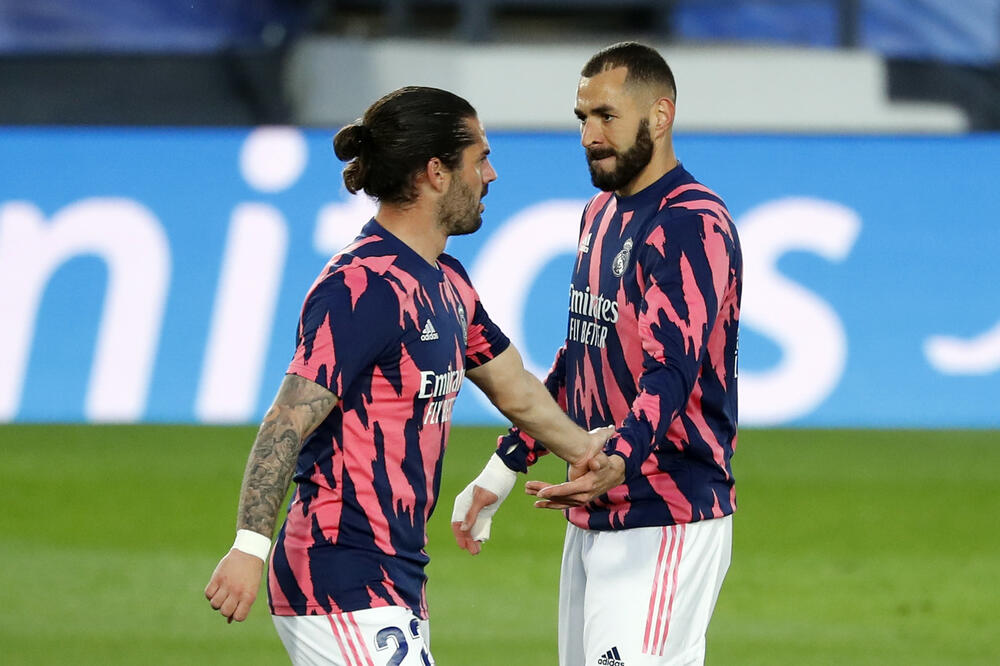 Real želi u finale: Benzema i Isko, Foto: REUTERS