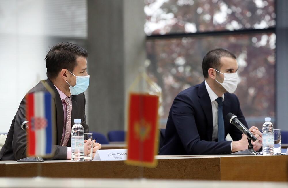 Milatović i Spajić u Hrvatskoj