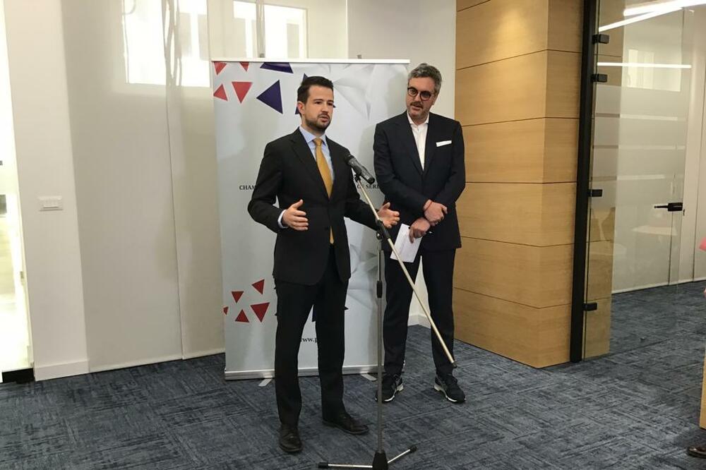 Milatović i Čadež, Foto: Mek.gov.me