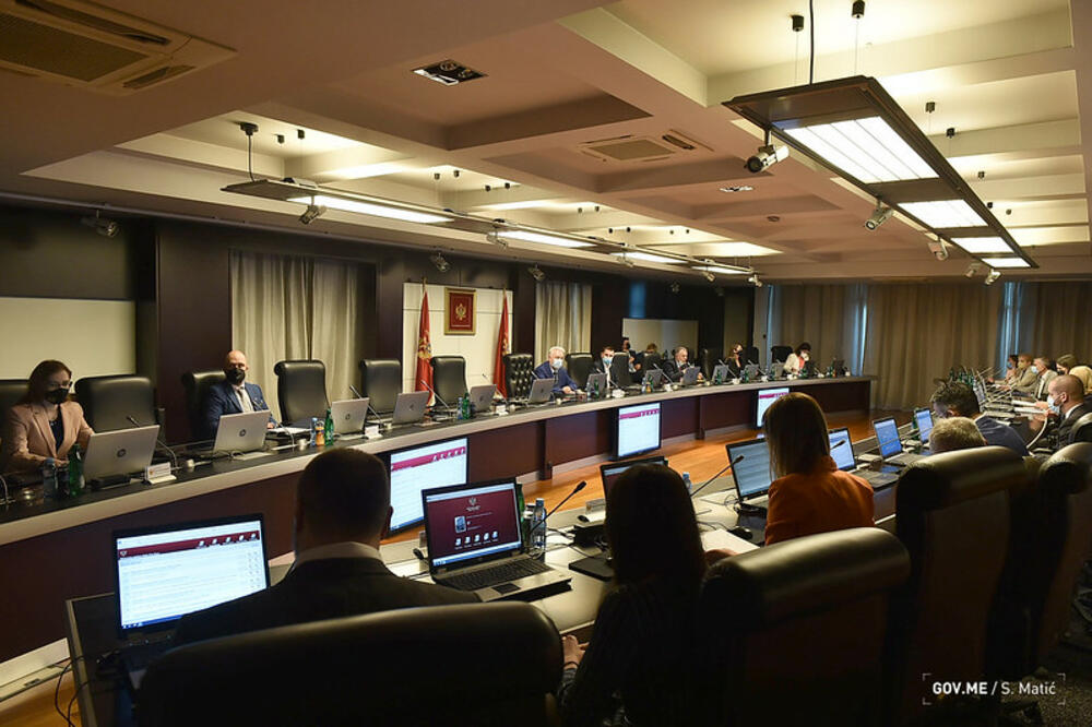 Sa sjednice Vlade, Foto: Gov.me/Saša Matić