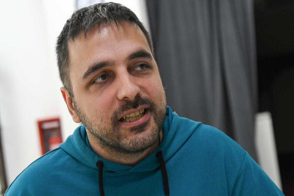 Došao da nešto i nauči od mlađih kolega: Vladimir Botev, Foto: Savo Prelević