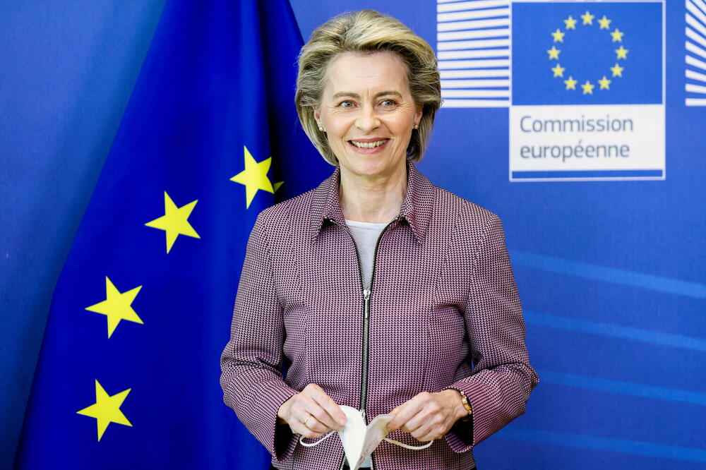 EK je predvidjela mjeru hitne obustave u slučaju pogoršanja epidemiološke situacije: Ursula fon der Lajen, Foto: Rojters