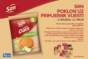 Ukusni keksi pripremljeni od pažljivo gajene pšenice