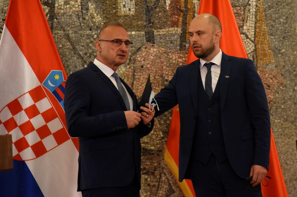 Grlić Radman i Radulović, Foto: Boris Pejović