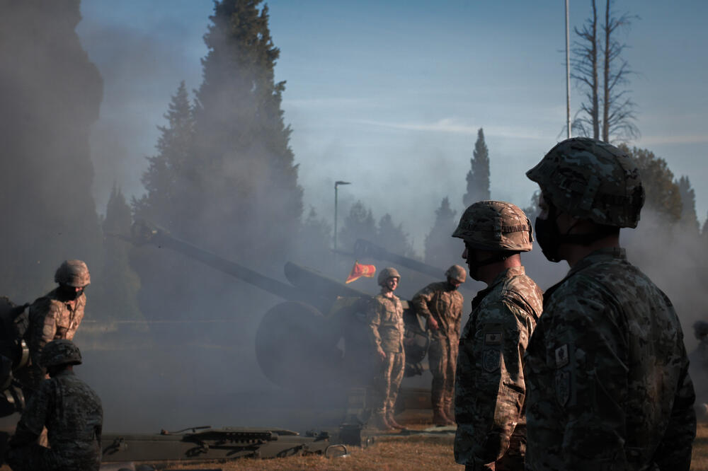 Počasna paljba povodom Dana pobjede, Foto: Ministarstvo odbrane