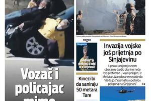 Naslovna strana "Vijesti" za 9. maj 2021.