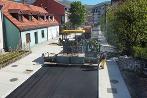 Završena rekonstrukcija Puškinove ulice na Cetinju