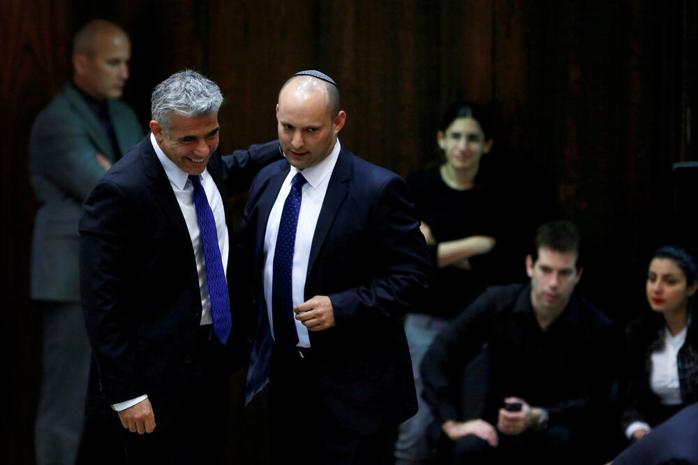 Lapid i Benet jedan drugog, dok su bili u vlasti, oslovljavali sa "moj brat", Foto: Rojters