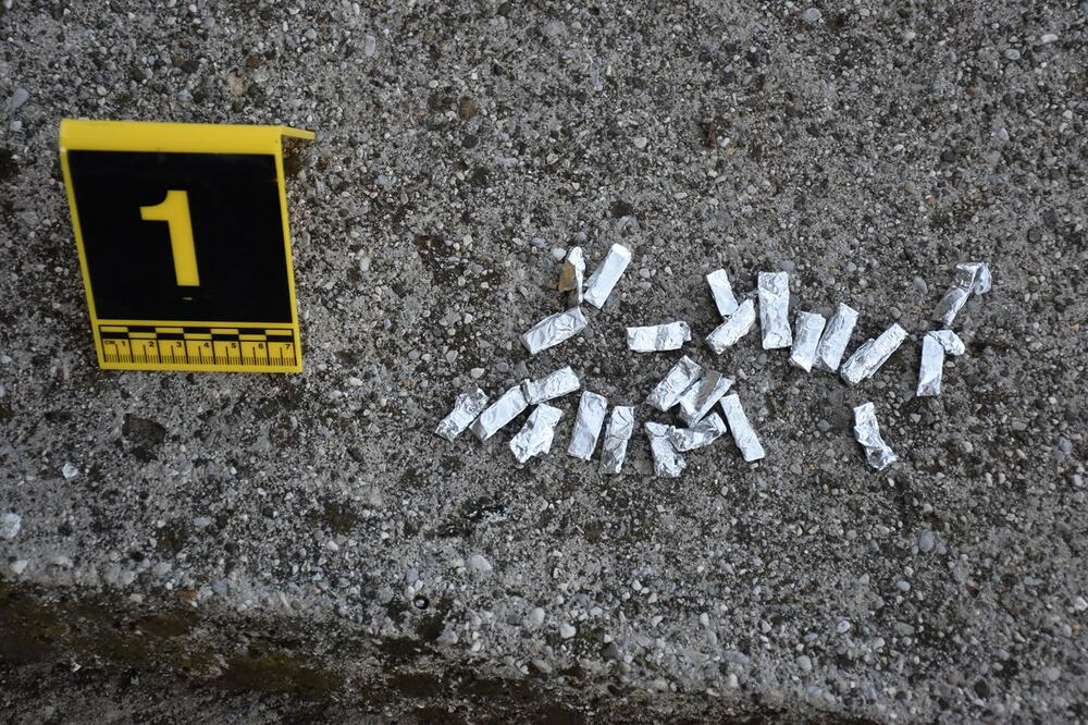 Oduzeta droga, Foto: Uprava policije